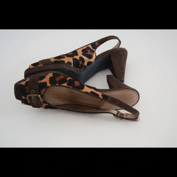 VanEli peep toe sling back pumps - Picture 5 of 8